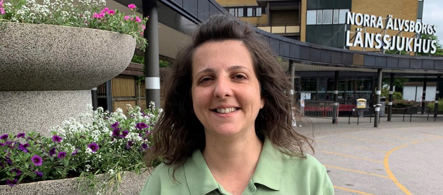 Romana Radman är lokalvårdare på NÄL