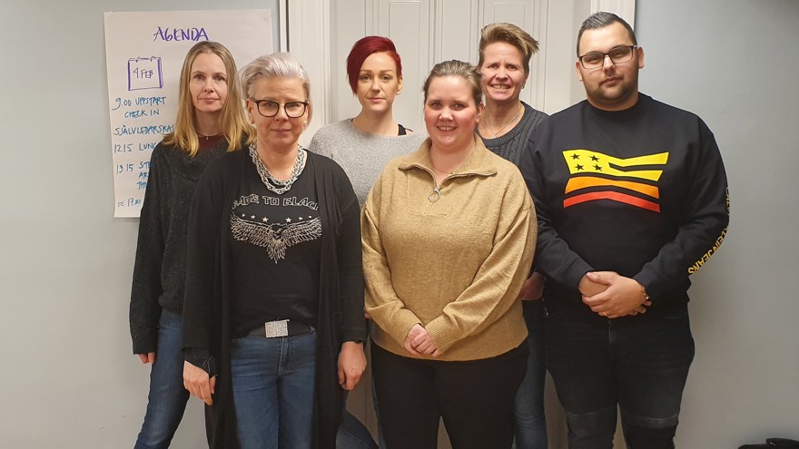 Bild på talangerna 2020.