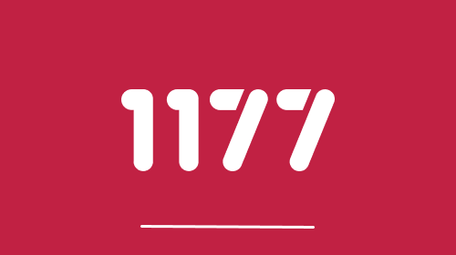 Kombinationslogotyp för facebook 1177 Västra Götalandsregionen.
Vit dubbel logga 1177 Västra Götalandsregionen
Läs om logotypen för 1177 och hur den får användas https://www.1177.se/Vastra-Gotaland/riktlinjer-och-material/om-varumarket/Varumarkesmanual/visuell-identitet/logotyp/